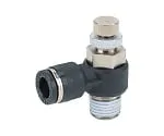 61-7657-66 Speed Controller Low Flow Rate Elbow Type M3 x 0.5 JSC180-M3BL