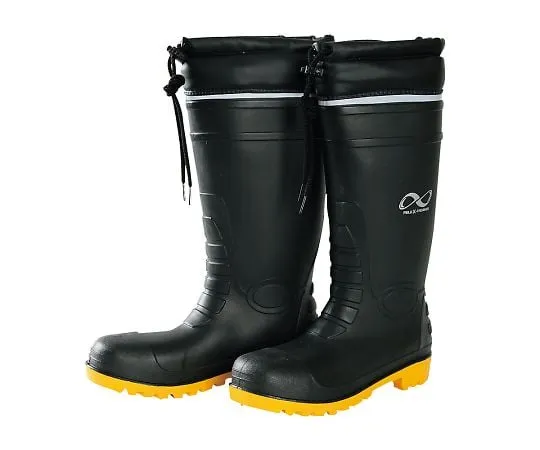 3-9285-01 Disaster Prevention Boots Black M BN-860
