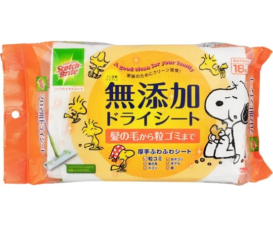 65-8990-37　［Discontinued］Scotch Bright Floor Dry Sheet (18 Sheets) FW-DSM18
