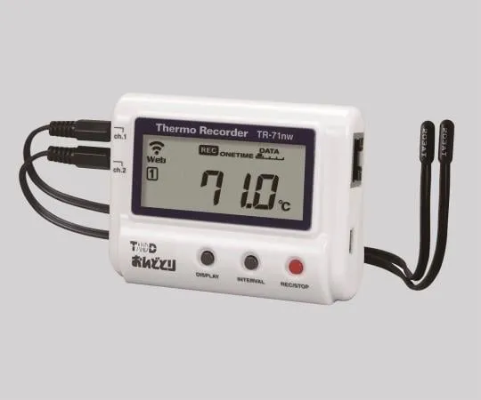 4-342-02 Temperature Recorder (ONDOTORI With Vinyl Case) TR-71nw