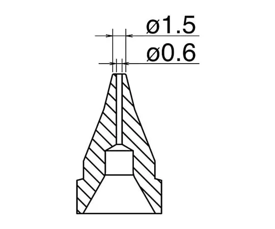3-9242-11 Solder Sucker (FR410-81) Nozzle SS Type N61-01