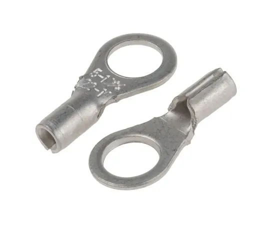 63-4623-81 RS PRO Uninsulated Crimp Ring Terminal, M5 Stud Size, 0.5mm² to 1.5mm² Wire Size 433-012