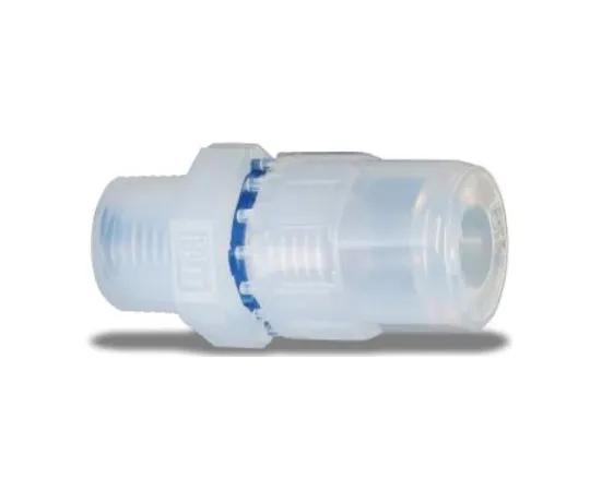 62-1057-86 Fluorocarbon Resin PFA Joint Male Connector Through MCT-M4-R1
