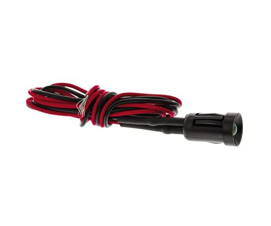 63-4585-18 RS PRO Green Indicator, 24 V dc, 8mm Mounting Hole Size, Lead Wires Termination 204-091