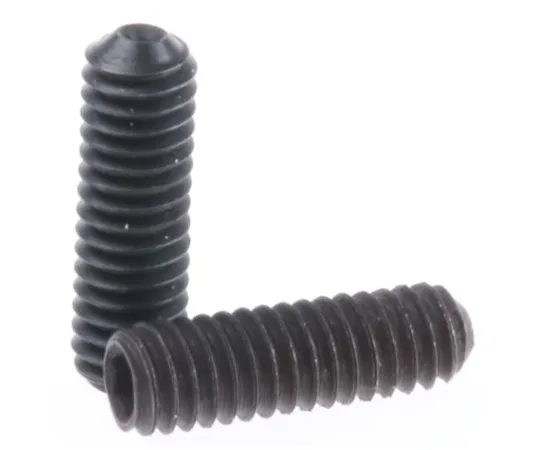 63-4623-72 Black, Self-Colour Steel Hex Socket Set M2.5 x 8mm Grub Screw 432-643