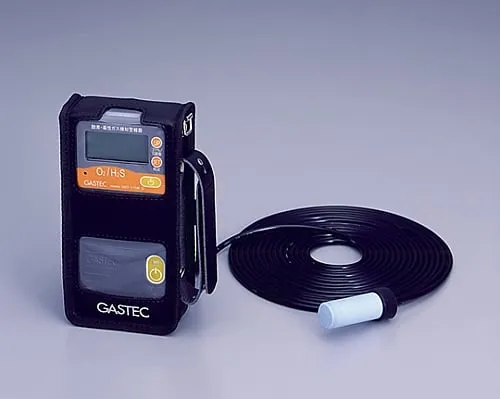 61-9421-01 Oxygen And Hydrogen Sulfide Detection Alarm (Suction) GTO-110B-2S Extension Hose 5m Attached with Calibration Certificate (With Certificate Of Test) GOT-110B-2S05