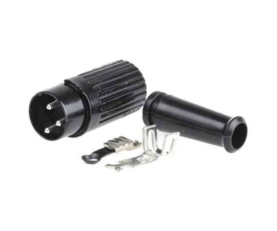 63-4634-22 RS PRO 3 Pole Din Plug, 1A, 100 V ac, Push Lock 490-949