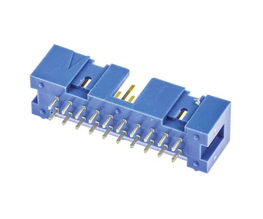 63-4628-21 Board Header 20 poles 2 rows straight wire to board 2.54 mm amplifier latch 2-1761603-7