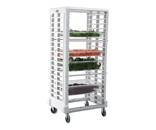 62-6588-65 Trust Food Storage Rack Cart Off White 8614
