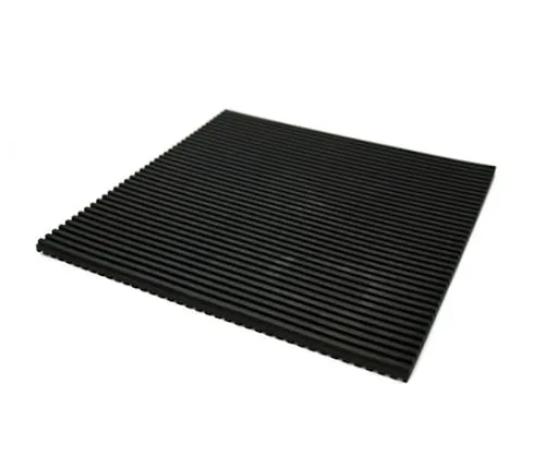 61-7407-61 Double-Sided Streak-Patterned Rubber 10 x 300mm Square WBG10-30
