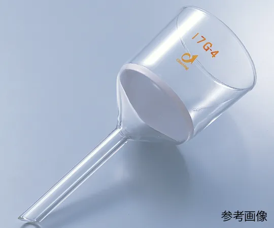 2-7475-01　［Discontinued］Glass Funnel (Buchner Funnel Type) 30mL 100-120μm　0776-01-101