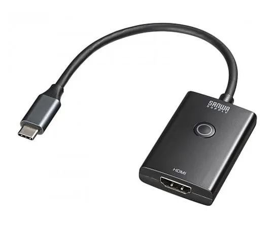 67-7861-04　［Discontinued］Type C to HDMI Adapter with ON/OFF Switch (4 K/60 Hz)　AD-ALCPHDSW