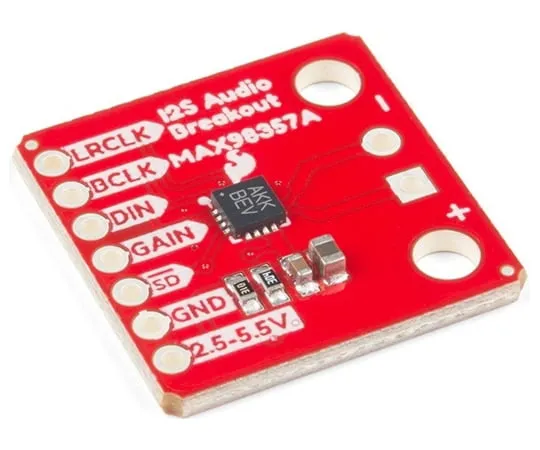 67-0422-64 SparkFun I2S Audio Breakout - MAX98357A DEV-14809