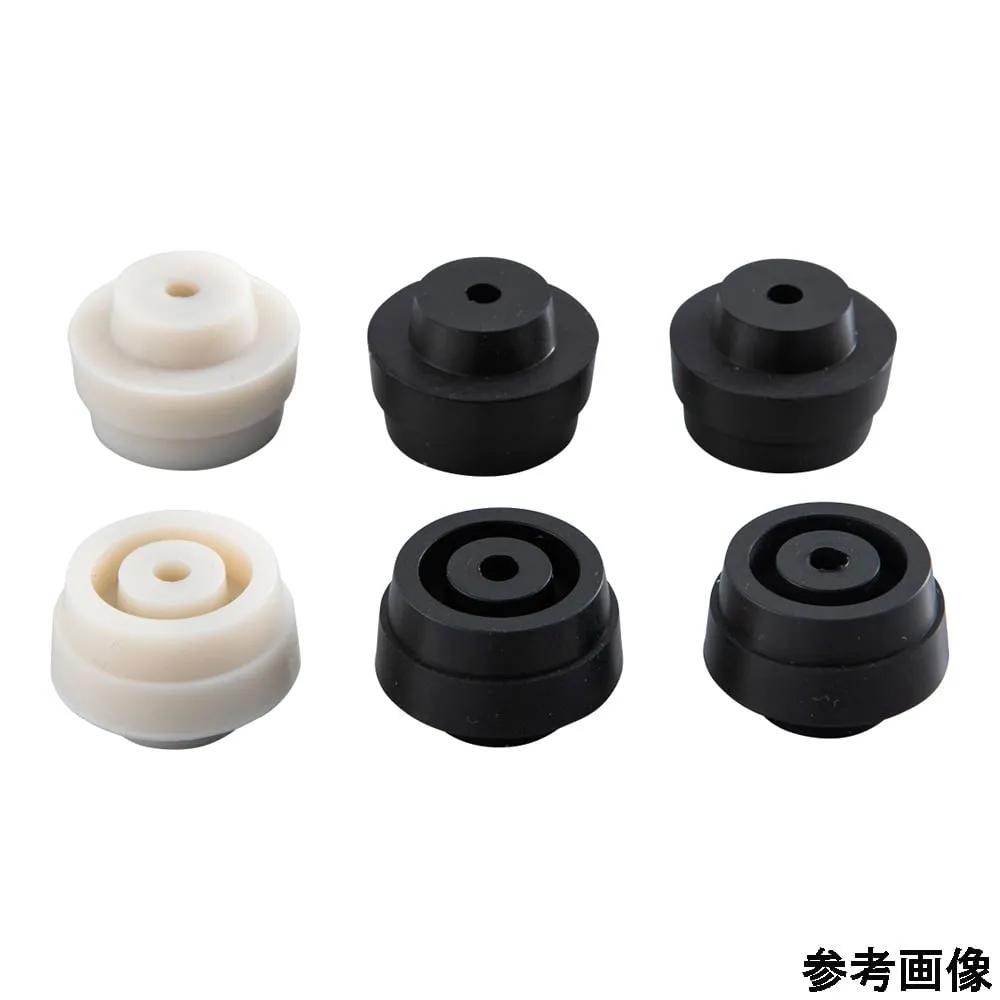 4-6370-01 Rubber Plug with Hole for Screw Tube Bottle Silicon rubber R-Si