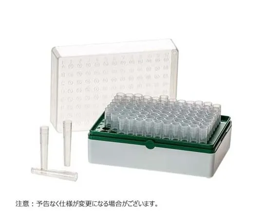 65-3847-45 BIOTUBE (TM) Rack with Single Tube, Green Sterilized, 10 pcs T100-2G