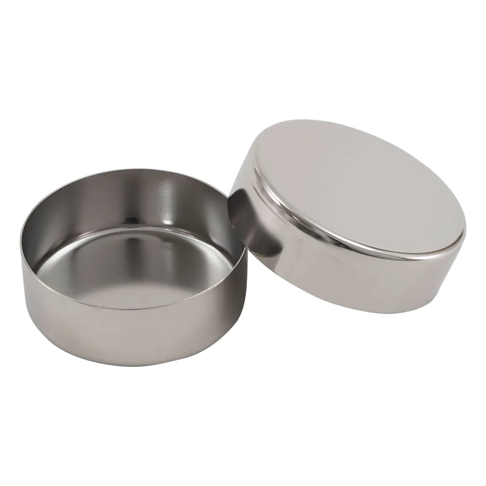 3-9187-01 Stainless Steel Petri Dish 1223