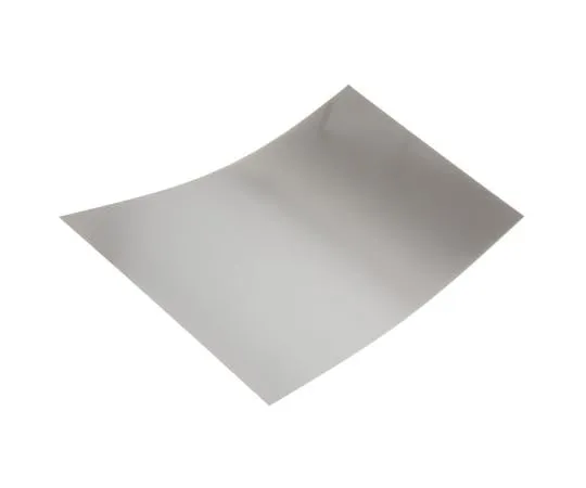 63-4651-49　［Discontinued］Tinned Steel Solid Metal Sheet, 500mm L, 300mm W, 0.2mm Thickness　682-444