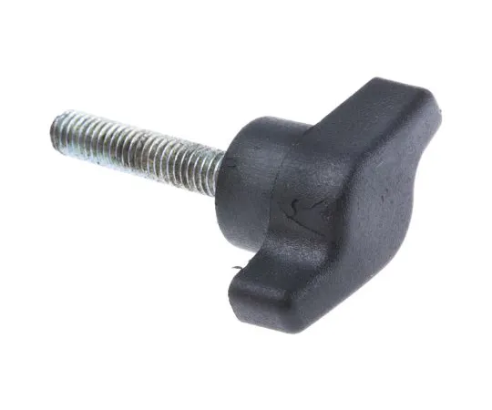 63-4632-14 RS PRO Black Wing Clamping Knob, M6 478-484