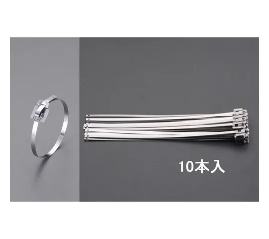 78-0150-01　［Discontinued］Stainless Steel Tying Band 6.4×229mm(Max dia: 63mm) [10Pcs]　EA463FF-2