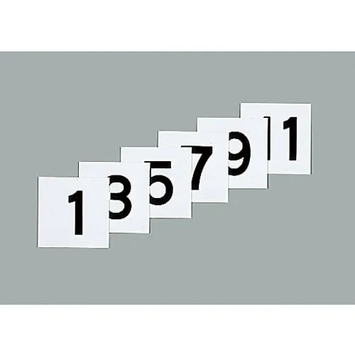 61-3394-18 Sign For Steel Case KS-D Sign (1) Black 228041