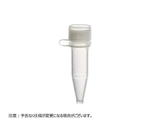 65-3851-88 MICREWTUBE 1.5 ml Conical Type Natural Lip Seal Cap 1000 Pieces T336-5