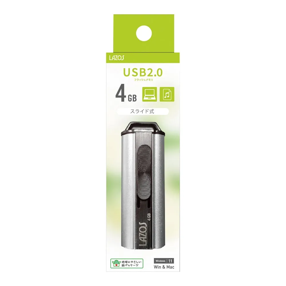 3-666-11 USB flash memory 4GB L-US4