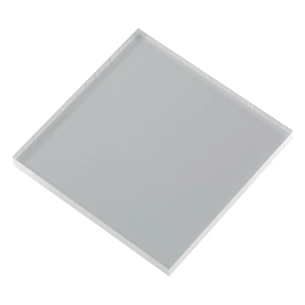 4-2293-01 Plastic Plate (thick material) PMMA (acrylic) , Transparent 495 x 495 x 15 mm PMMA-050515