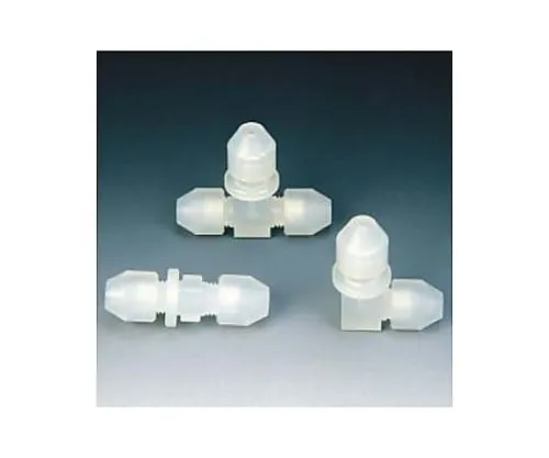 61-3529-32　［Out of stock］PCTFE High Pressure Connection Mini Joint L-Type 2φ　NR0059-04
