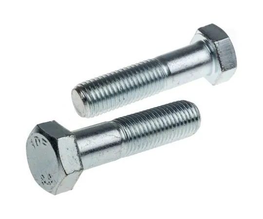 63-4599-33 Clear Passivated, Zinc Steel Hex Bolt, M20 x 80mm 279-997