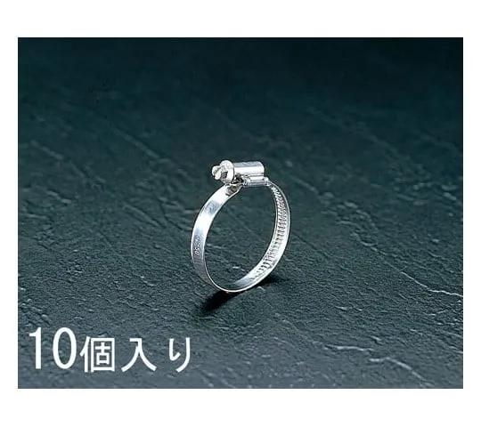 78-0146-69　［Discontinued］Hose Clamp (Stainless Steel) 32-50mm [10Pcs]　EA463BB-50