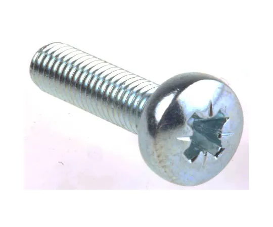 63-4645-04 RS PRO, M5 Pan Head, 20mm Steel Pozidriv Bright Zinc Plated 553-633