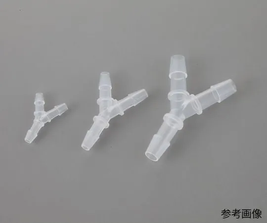 4-2870-27 Laboran Tube Connector (For Soft Tubes) Y-Type Same Diameter ID 0.8 -1.5 EBYC16L