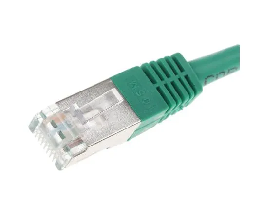 63-4616-88 RS PRO Green Cat6 Cable, S/FTP, Male RJ45/Male RJ45, Terminated, 500mm 411-362