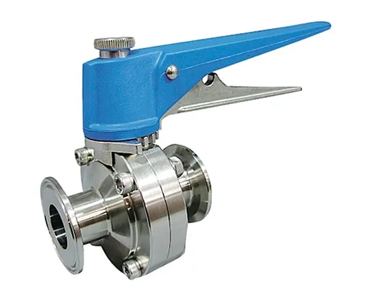 3-8336-01 Sanitary Butterfly Valve (Between Short Surfaces) Stainless Steel SUS304 1S CBE-S1-1S-G