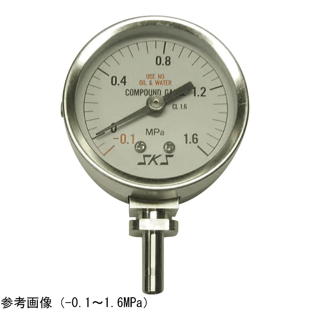 4-5117-01 High purity pressure gauge 0 ~ 25 MPa U5A-250-A1P