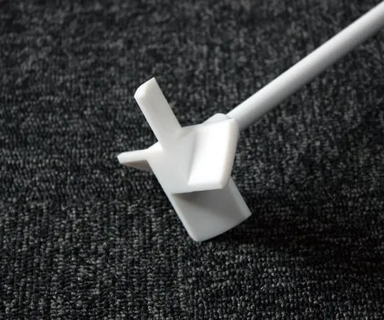 63-1286-89 PTFE Stirring Rod Pitched Paddle Wing Total length 550 mm 005.255.10.2