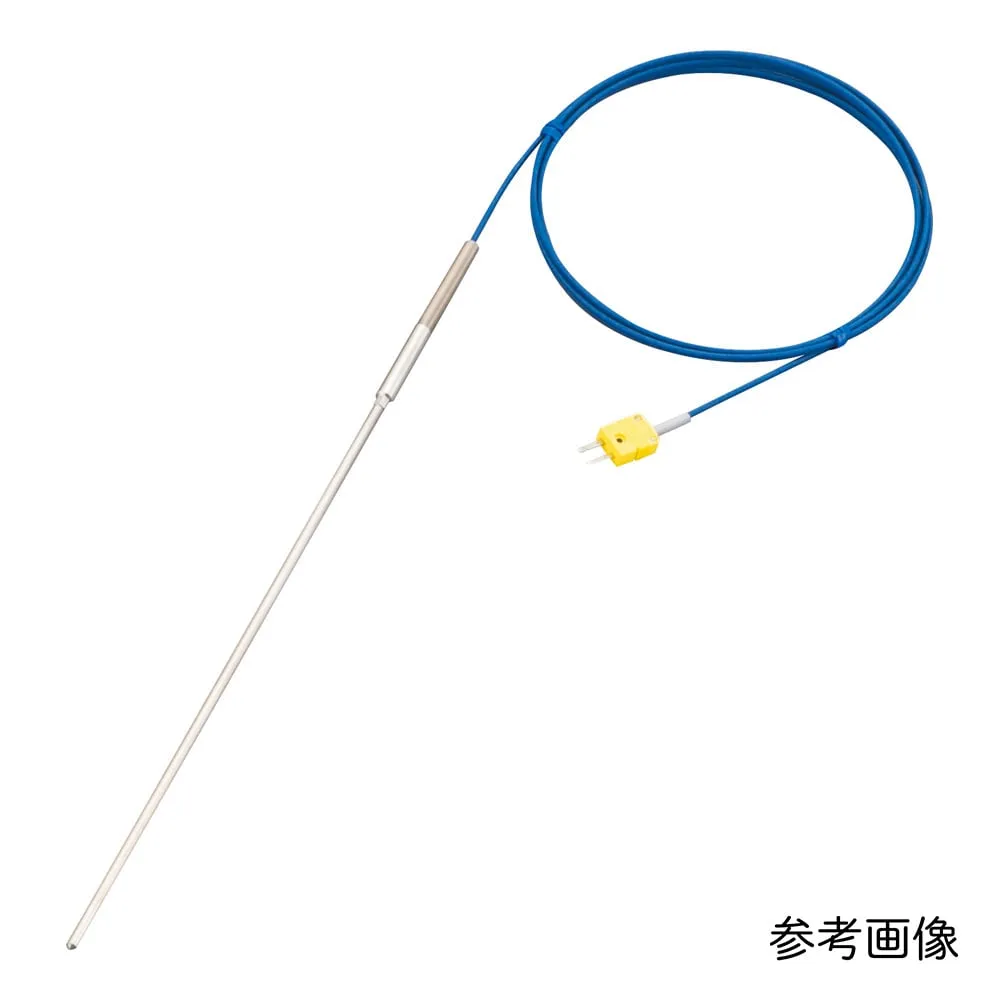 1-3947-04-20 K-sheath Thermocouple (high temperature, Inconel R type) 0 ~ 750℃, φ3.2mm x 3000 mm with Calibration Certificate