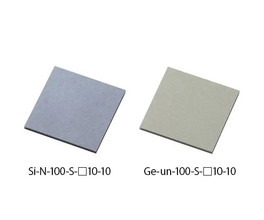 4-1317-06 Single crystal substrate Si substrate (100) P type single sided specular with 10 pieces Si-P-100-S-□10-10