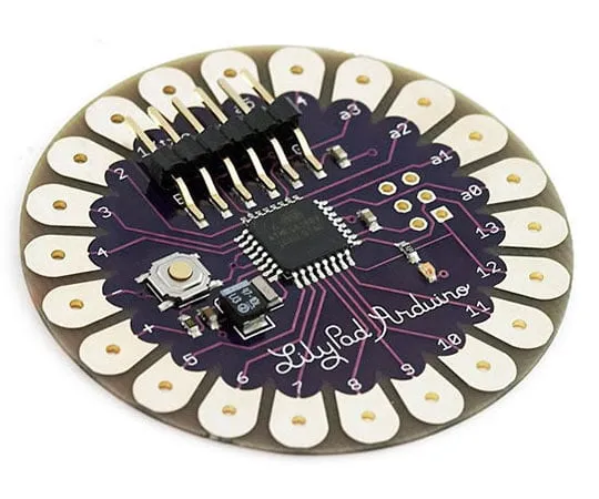 63-3121-07　［Discontinued］LilyPad Arduino 328 Main Board　DEV-09266