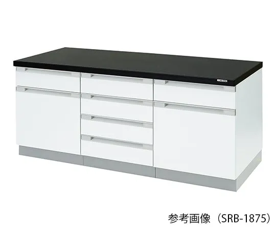 3-4472-11 Laboratory side bench (Wood Type) 1800 × 750 × 800mm SRB-1875