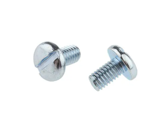 63-4647-19 RS PRO, M6 Pan Head, 10mm Steel Slot Bright Zinc Plated 560-114