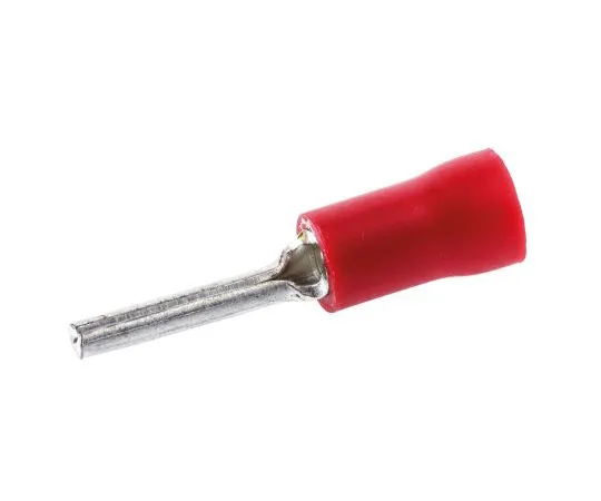 63-4626-31 RS PRO Insulated, Tin Crimp Pin Connector, 0.5mm² to 1.5mm², 22AWG to 16AWG, 1.9mm Pin Diameter, 12mm Pin Length, Red 452-631