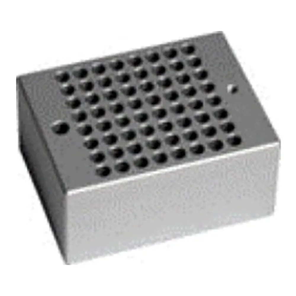 2-2007-11 Aluminum Block 64 Holes/0.26mL PCR Strip Tube (For 8 x 8 Well)