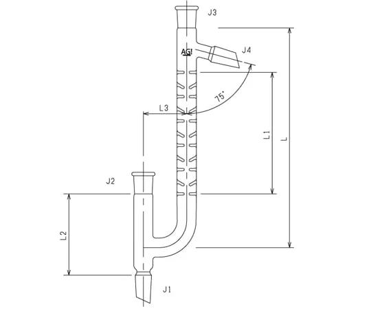 65-1838-72 Semi Micro VigreuClaisen 15/20 220 mm 3522-220-1M