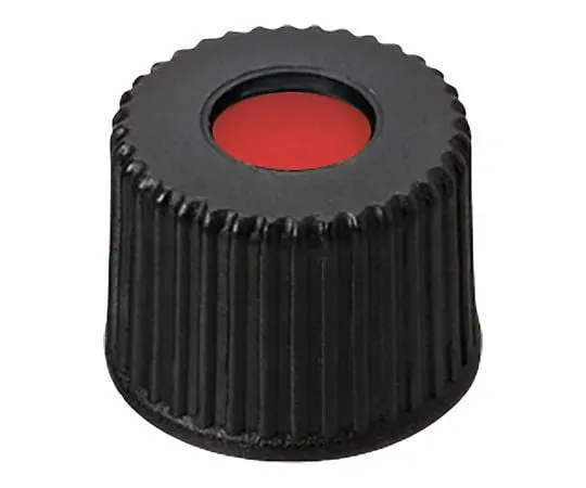 3-9526-16 Auto Sampler Vials, Black Cap + Septum (PTFE/Silicon/PTFE), 100 Pieces 4008207