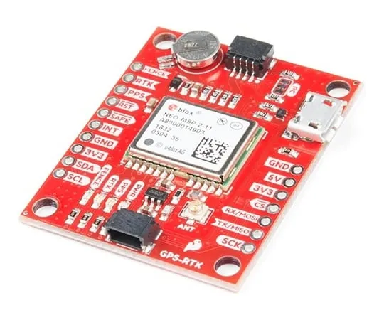 67-0423-74 SparkFun GPS-RTK Board - NEO-M8P-2 (Qwiic) GPS-15005
