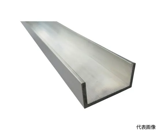 64-5009-06　［Discontinued］Aluminum Channel 80 x 40 x 4.0 Fabric 4 m　FE111N