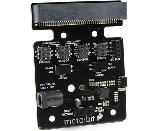 67-0422-89 SparkFun moto:bit - micro:bit Carrier Board (Qwiic) DEV-15713