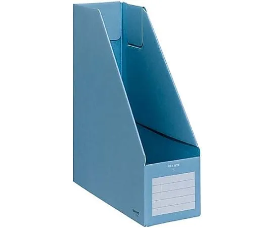 61-0567-36 File Box S A4 Capacity Width 94mm Blue フ-E450B