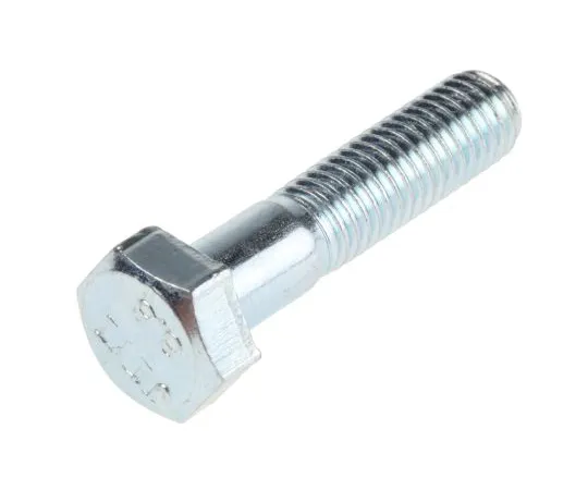 63-4599-22 Clear Passivated, Zinc Steel Hex Bolt, M8 x 35mm 279-587
